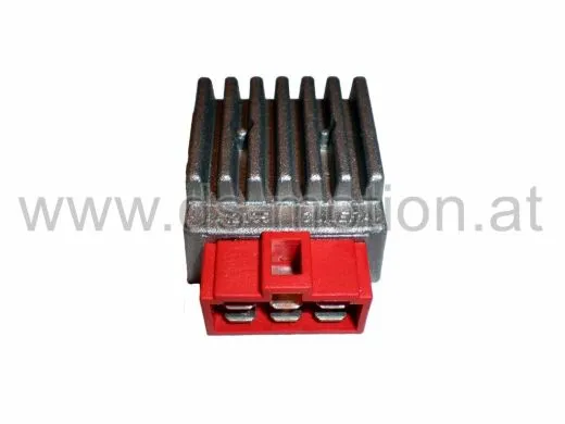 Regler 6 polig, rote Steckerleiste ersetzt auch Regler mit gelber Steckleiste, Aprilia RS4, RS, RX, SX 2006-, Derbi Senda R DRD, X-Race, SM DRD, X-Race, X-Treme 2005-, Gilera RCR, SMT 2011-