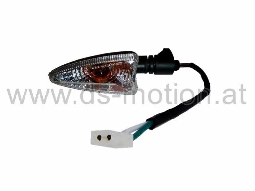 Blinker weiß, vorne links, hinten rechts, Aprilia RX, SX ab 2006-, Derbi GPR 2010-