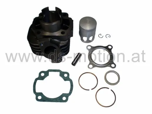 Zylinder Minarelli Motor 50 ccm, AC, liegender Zylinder ohne Kopf, KB 10 mm, Aprilia, Benelli, Beta, Malaguti, MBK, Yamaha: Jog, Neos, Brezze, CPI Motor Euro 1: Adly, Aeon, CPI, Dinli, E-Ton, Explorer, Generic, Hercules, Kreidler, Rieju