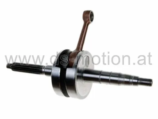 Kurbelwelle CPI Motor Euro 2, KB 12 mm, Adly, Baotian, CPI, Explorer, Generic, Keeway, Malaguti, Sachs, Tauris