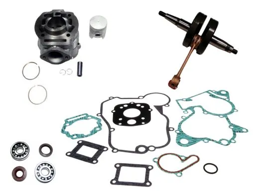 Motorreparatursatz Derbi D50B Motor, Standard, 50 ccm, DS Racing, Aprilia RS 2006-, RX, SX 2006-, RS4, Derbi Senda 2006-, GPR 2006-, Gilera RCR 2006-, SMT 2006-