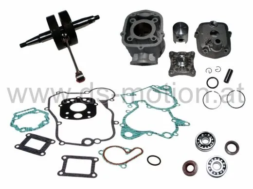 Motorreparatursatz Derbi D50B Motor, Sport 50 ccm, DS Racing, Aprilia RS 2006-2017, RX, SX 2006-2017, RS4, Derbi Senda 2006-2017, GPR 2006-2017, Gilera RCR 2006-2017, SMT 2006-2017