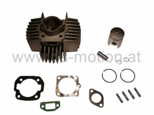 Zylinder Puch, Airsal Racing Sport, 50 ccm, Alu ohne Kopf, KB 12 mm, Puch Maxi