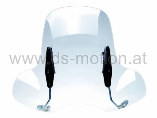 Windschild universal, Lenkerbefestigung