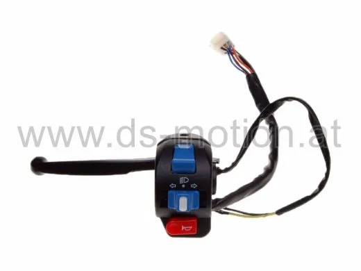 Schalteinheit links komplett mit Hebel, Licht, Blinker, Hupe, (Details beachten)