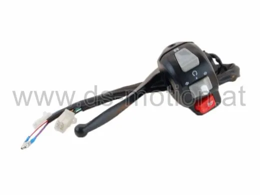 Schalteinheit links komplett mit Bremshebel, Zündung, Blinker, Hupe