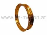 Felge 17x3,50, Alu gold, 36 Speichen