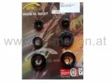 Simmerringsatz Minarelli AM4/5/6, Set 6 Stück, Aprilia, Beeline, Beta, CPI, Explorer, Generic, HRD, Keeway, KSR Moto, Malaguti, MBK, Motorhispania, Peugeot, Ride, Rieju, Yamaha