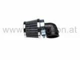 Luftfilter Racing High Performance Ø = 38 mm, chrom, 90°