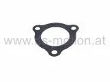 Auspuffdichtung 3-Loch, zwischen Krümmer und Auspuff, Aprilia RX, SX, Derbi Senda, Rieju MRX, RR, RRX, SMX, Spike, Spike X