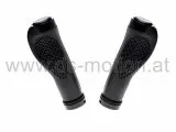 Griffe 130 mm, DS Racing, schwarz, ergonomisch geformt, Klemmung, per Paar