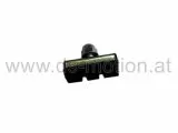 Bremsschuh mit Hutmutter, 40 mm, für Stahl- und Alufelgen, per Stück