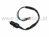 Bremslichtschalter universal, vorne mit Kabel für chinesische Scooter, Kunststoffstift, Einbaudurchmesser 11,5 mm, CPI, Explorer, Generic, Keeway, Tauris