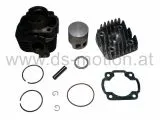 Zylinder Minarelli Motor 70 ccm, AC, DS Racing, liegender Zylinder mit Kopf, KB 10 mm, Aprilia, Benelli, Beta, Malaguti, MBK, Yamaha, CPI Motor Euro 1: Adly, Aeon, Baotioan 2T, CPI, Dinli, E-Ton, Explorer, Generic, Kreidler, Rex, Rieju, Sachs, Tauris