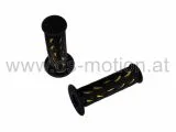 Gummigriffe 120 mm, schwarz/gelb