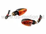 Blinker orange, schwarz, universal, per Paar, Beta