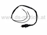 Bremslichtschalter vorne mit Kabel für chinesische Scooter, Metallstift, Einbaudurchmesser 11,5 mm, CPI, Explorer, Generic, Keeway, Tauris