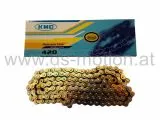 Kette 420, 1/2x1/4, gold, 140 Glieder