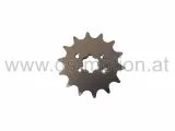 Ritzel 14 Zähne 420 Derbi Senda -2005, Motor EBE050, Senda 2006-, Motor D50B, Aprilia RS 2006-, RX/SX 2006-, RS4, Gilera RCR 2006-, SMT 2006-