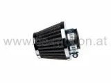 Luftfilter Racing High Performance Ø = 42 mm, chrom, gerade