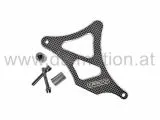 Ritzelabdeckung carbon, Aluminium eloxiert, Minarelli AM6, Aprilia, Beta, Explorer, Generic, HRD, Keeway, KSR, Malaguti, MBK, MH, Peugeot, Ride, Rieju, Yamaha
