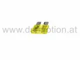 Flachstecksicherung, 19 mm, 20 A, gelb