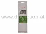 Kette 1/2x3/32, 7 fach, Pin- 7,3 mm, 116 Glieder, dunkelsilber/braun, P7003, kompatibel mit Shimano