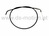 Gassseil Puch DS 50, DS 60, MS 50, oben Quernippel mit Rohrbogen für ZKW Griff , Magura neuere Ausführung