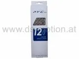 Kette 1/2x11/128, 12 fach, Pin- 5,35 mm, 116 Glieder, silber, P1102, kompatibel mit Shimano, SRAM