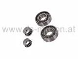 Getriebelagersatz Derbi, Motor EBE050, Motor D50B, Aprilia RS 2006-, RX 2006-, SX 2006-, Bultaco, Cagiva, Derbi Senda, GPR, Gilera RCR 2006-, SMT 2006-