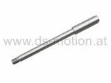 Achse Vorderrad Ø 15 mm, Länge=230 mm, Gewinde M14x1,5 mm, Aprilia SX 2018-, Derbi Senda R, SM 2011-, Gilera RCR, SMT 2011-