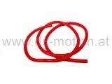 Benzinschlauch rot, Innendurchmesser = 5 mm, Länge = 1 m