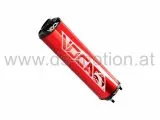 Endschalldämpfer Voca Racing, rot, Aluminium, universal