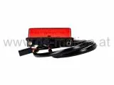 Rücklicht rot mit LED, universal, OE für Beta RR 2012-2020, Systemstecker 3 polig