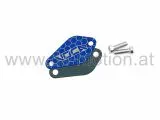 Ölpumpenabdeckung Voca universal, blau, AM6, EBE050, D50B, Aprilia, Beeline, Beta, CPI, Derbi, Explorer, Generic, Gilera, HRD, Keeway, KSR Moto, Malaguti, MBK, Motorhispania, Peugeot, Ride, Rieju, Yamaha