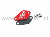 Ölpumpenabdeckung Voca universal, rot, AM6, EBE050, D50B, Aprilia, Beeline, Beta, CPI, Derbi, Explorer, Generic, Gilera, HRD, Keeway, KSR Moto, Malaguti, MBK, Motorhispania, Peugeot, Ride, Rieju, Yamaha