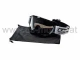 Enduro- Motocrossbrille Unit, schwarz, getönt, verspiegelt