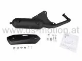 Auspuff Tecnigas Silent-Pro Kymco Motor - liegender Zylinder, 2T: B&W, Cobra, Dink, Grand Dink, Heroism, Like, People, Sniper, Spacer, Super 8, Super 9, Top Boy, Vitality, Yager, Yup, SYM Jet, Jungle, Mask, Orbit, Red Devil, RS, Shark, Super Fancy