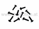 Verkleidungsschrauben Aluminium M5x20 schwarz universal 10 Stk.