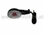 Blinker weiß, vorne links, hinten rechts, Derbi Senda R, SM, DRD Evo, Pro, Racing, X-Treme 2005-, Mulhacan, Gilera RCR, SMT 2011-