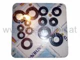 Simmerringsatz Derbi / Piaggio Motor D50B, EBS050, EBE050, Satz mit 13 Simmerringen, Aprilia RX 06-, RS 06-, SX 06-, Bultaco, Cagiva, Derbi, Gilera