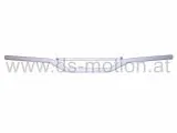 Lenker weiß, Alu, 22 mm, Enduro, SM, DS Racing, Rändelung innen 40 mm, außen 90 mm Abstand