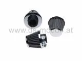 Luftfilter Racing High Performance Ø = 32 mm, chrom, gerade