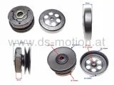 Kupplungskit mit Korb und Riemenscheibe 112 mm, Motor: CPI Euro I, II, Generic, Exlporer, Keeway, Derbi AC, LC, Morini Motor: Suzuki, TGB