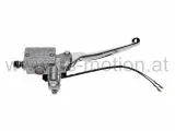 Bremspumpe universal, vorne chrom, Bremsleitungsanschluß: links, Scooter mit GY6 Motor, 125 - 150 ccm,