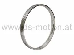 Felge 21x1,60, Stahl silber, 36 Speichen, Enduro vorne