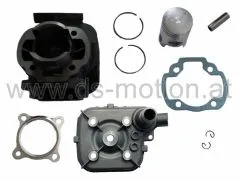 Zylinder Peugeot 50 ccm, LC, liegender Zylinder mit Kopf, 2009-, Jet Force, Ludix, Speedfight 3