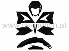 Verkleidungsset Beeline SX, SM, CPI SX, SM, schwarz, 8 teilig