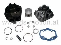 Zylinder Peugeot 70 ccm, AC, DS Racing, liegender Zylinder mit Kopf, 2008-, Citystar, Django, Kisbee, Ludix, Speedfight 3,4, Vivacity 3