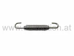Auspufffeder, L = 70 mm, Enden 360° drehbar